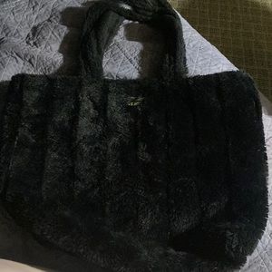 Fluffy Victoria’s Secret bag